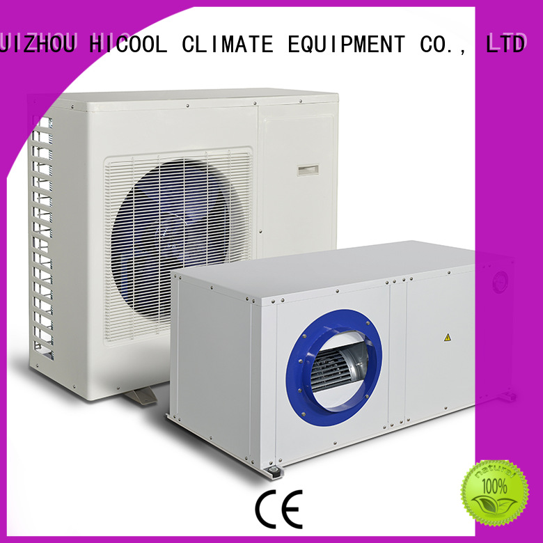 split system heating and cooling greenhouse control HICOOL Brand split heat pump
