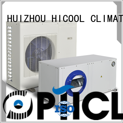 greenhouse split heat pump humidity HICOOL company