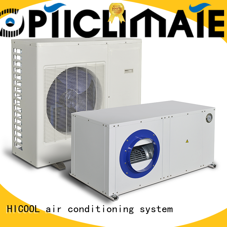 HICOOL water cooled evaporative air conditioning best supplier for horticulture