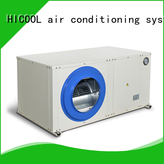 HICOOL water cooled package unit system factory for urban greening industry
