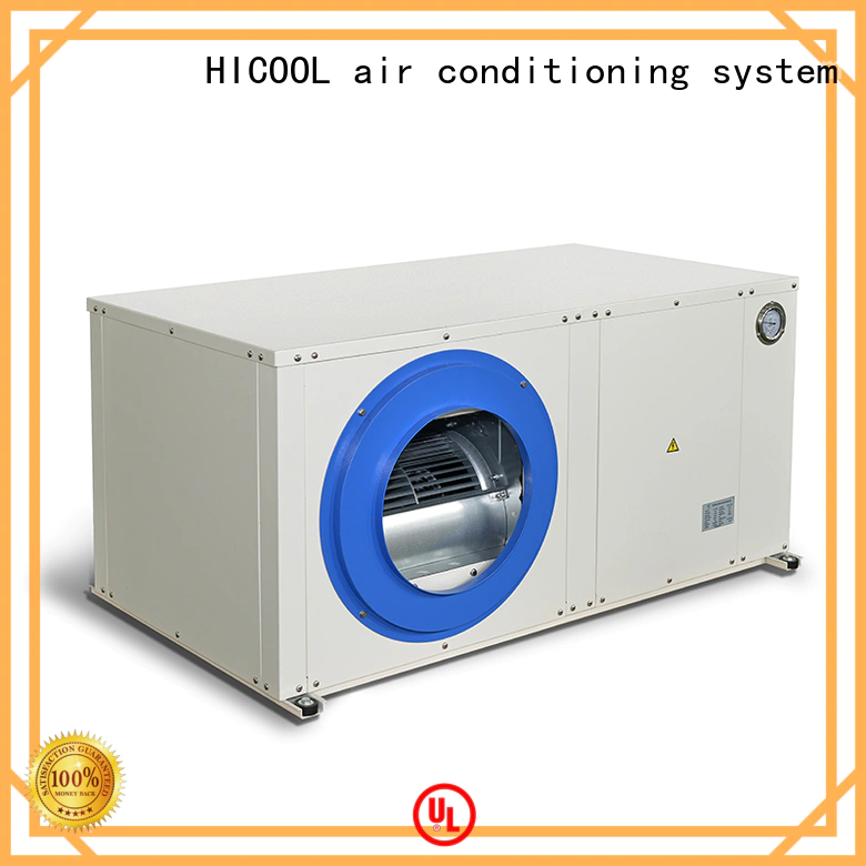 HICOOL quality water cooled packaged air conditioning units wholesale for hotel