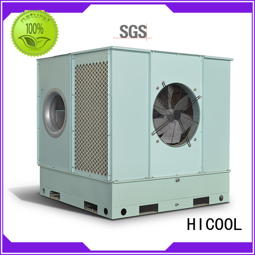 HICOOL Brand humidity evaporative cooling unit light factory