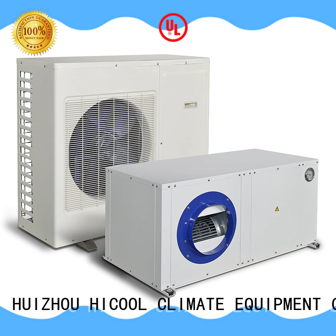 split system heat pump conditioner for horticulture industry HICOOL