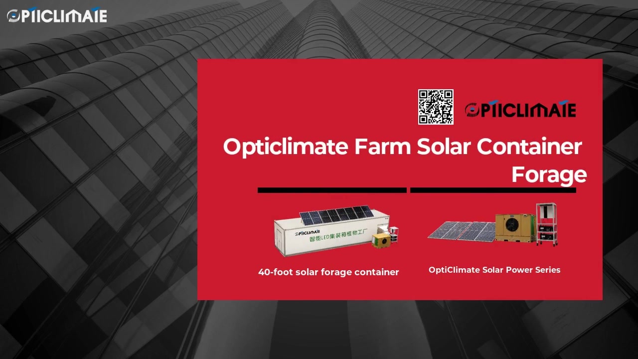 ...click here...Opticlimatefarm Forage Container with Solar Air Conditioning